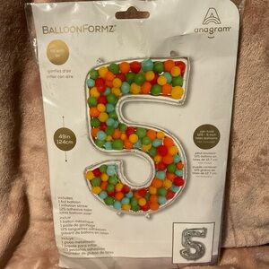 Number 5 balloon kit